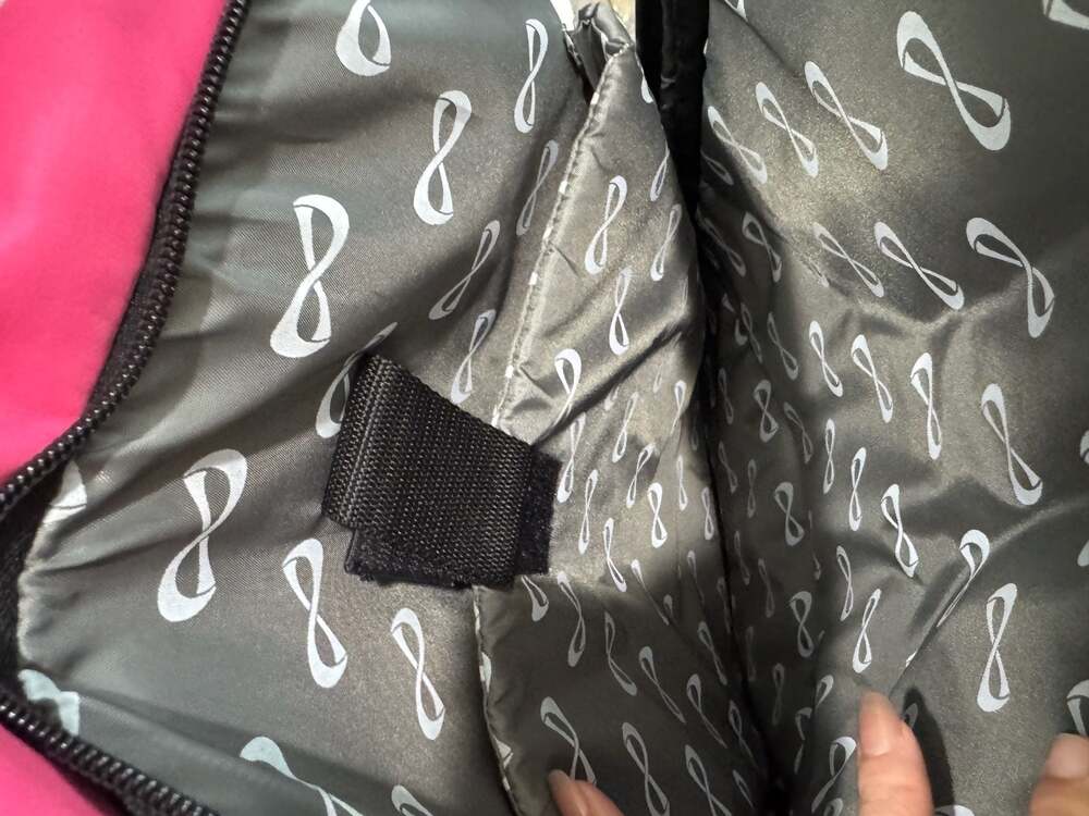 Nfinity Classic Cheerleading Backpack in Pink - Picture 8 of 9